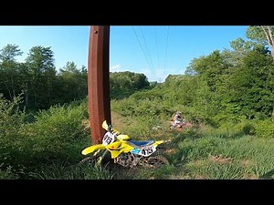 Suzuki RM85 Trail Riding