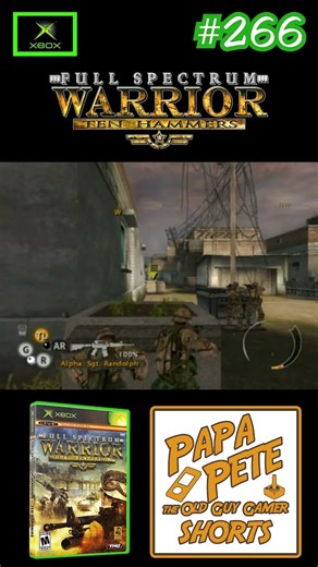 Full Spectrum Warrior: Ten Hammers - Papa Pete's Xbox OG Gameplay Shorts #xboxog #xboxgameplay