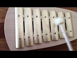 spring is coming, spring is coming, Birdies build your nest - pentatonic glockenspiel