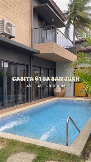 Seafront staycation na may own Private Swimming Pool, Free Beach Access at kayang mag accommodate ng 8-10pax! 😍 📍 Casita 61 sa San Juan 🚘 Seafront Residences, San Juan-Laiya, Batangas #kabayandiscoveries #SeafrontStaycation #Casita61SaSanJuan #SeafrontSaSanJuan #BatangasPrivatePool | Kabayan Discoveries