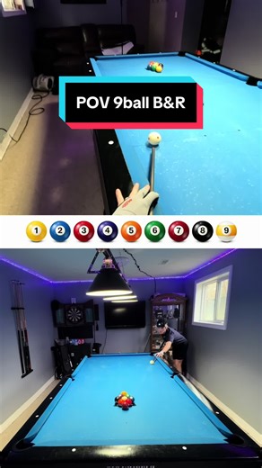 POV 9ball B&R✅🎱 #billiards #fyp #9ballpool #POV #GoPro