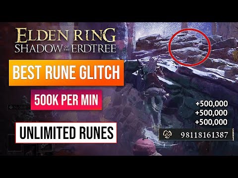 Elden Ring Rune Farm | Best Rune Glitch After DLC | 500K Per Minute!