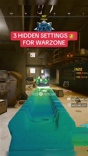 3 HIDDEN SETTINGS TO IMPROVE YOUR WARZONE EXPERIENCE 😳🔥 #warzone #cod #gaming #rebirthisland #swagg