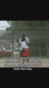 The effort paradox: the more effortless something looks, the more effort was put in to look that way. The things that look the easiest are usually the hardest-earned. The athlete who makes it look effortless? You didn’t see the brutal early mornings, the injuries, the relentless repetition. The artist who creates with ease? You didn’t witness the years of trial, rejection, and quiet persistence. The entrepreneur who “got lucky”? You weren’t there for the sleepless nights, the risks, the failures