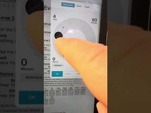 Forscore: Using the Metronome