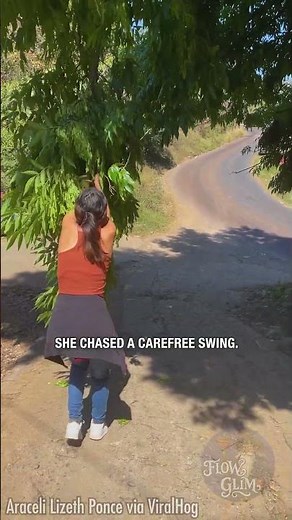 Tree Swing Fail—Branch Breaks Mid-Swing! 🌳