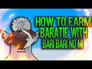 HOW TO FARM BARATIE IN GPO WITH BARI-BARI NO MI !! | ROBLOX