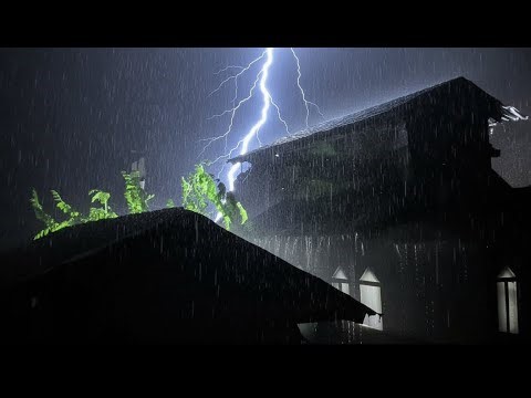 Rain Fall Asleep Fast Deep Relaxation Music Live 4K