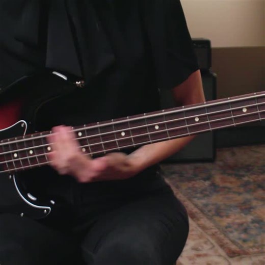 The new American Professional Classic Precision Bass in 3-Color Sunburst features a Coastline ‘60 split-coil Precision Bass pickup, plus comfortable modern “C”-shaped neck with satin finish and Fender “lollipop” tuners. Featuring Eva Gardner. Get one of your own: https://bit.ly/4qzjE5R | Fender