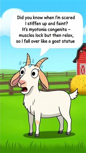 When This Goat Panics It LOCKS 🔒🐐 #nature #viral #shorts