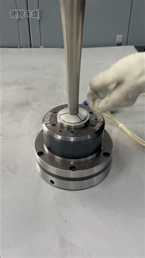 Pneumatic rotary chuck dustproof and waterproof lathe grinding machine robot automation equipment