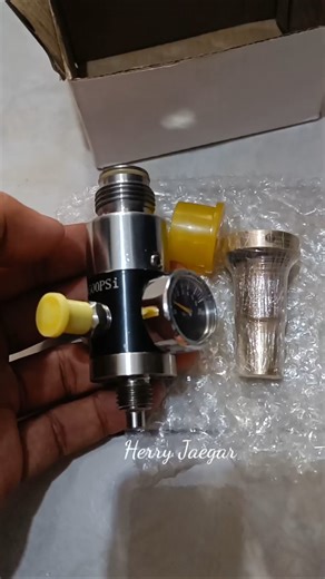 Regulator paintball modifikasi knock down kombinasi