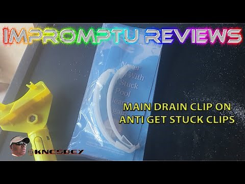 MAIN DRAIN ANTI GET STUCK POOL CLEANER DRAIN CLIPS
