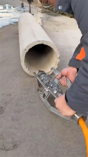 Pipe cleaner machine 😍