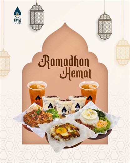 Java Cup | 🌙✨ PAKET RAHMAT – RAMADHAN HEMAT DI JAVA CUP ✨🌙 Nikmati menu kenyang + minuman segar dengan harga spesial selama Ramadhan! 🍽️ Rahmat 1 –... | Instagram