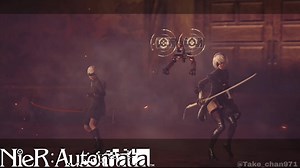 【NieR:Automata】『BOSS：ボーヴォワール_VERY HARD.〈Aルート〉』