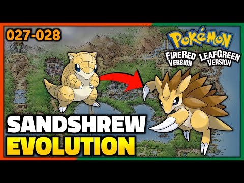 How To Evolve Sandshrew into Sandslash in Pokemon Fire Red & Leaf Green