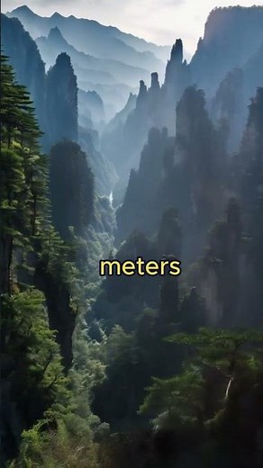 Amazing Places Of World, Wulingyuan China #facts #nature #travel #history #amazing #redditstories