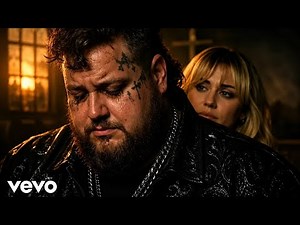 Jelly Roll ft. Miley Cyrus - Love Comes With Pain (Official Lyrics video)