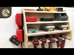 Drill Charging Station | Easy to Build!