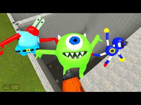 3D Nextbots Spartan Kick in Gmod Episode 14