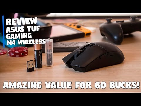 The ASUS TUF Gaming M4 Wireless Mouse Review by Tanel