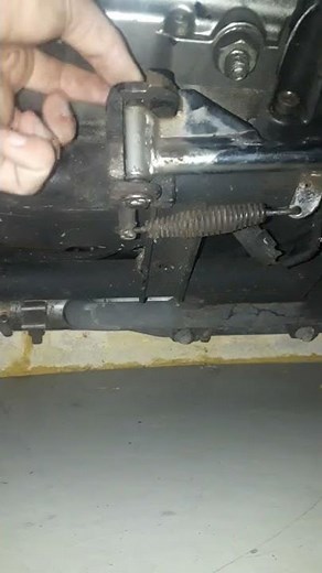 2005 sportster jiffy stand spring install the easy way