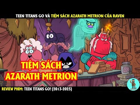 Teen Titans Go and Raven's Bookstore Azarath Metrion | MOVIE REVIEW | REVIEW