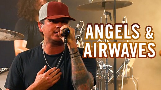 Angels & Airwaves share a performance of their song “Rebel Girl” from their most-recent album Lifeforms. | The Late Late Show with James Corden