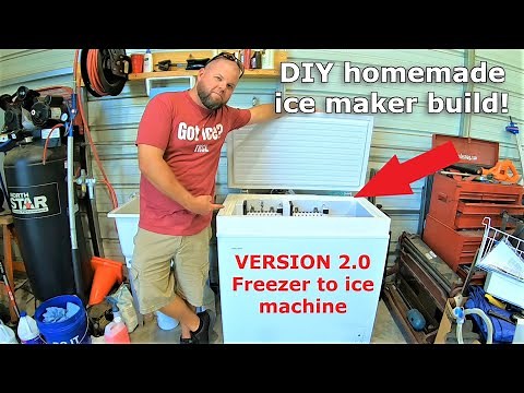 Homemade ice maker build! VERSION 2.0! Cleaner build! #435