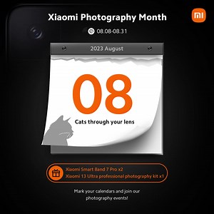 Introducing Xiaomi Photography Month! 🌟 Check our photography calendar for August and get ready for these 3 exciting themes! #XiaomiImagery | Xiaomi