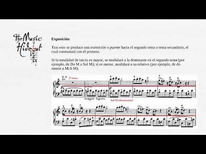 Formas musicales. Forma sonata