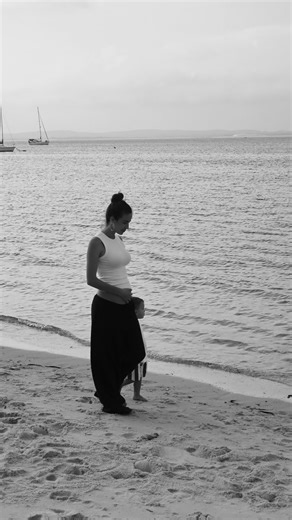 My little bump update from the very beginning until now 🥰❤️ we are feeling so grateful and excited to welcome another bubba into our world this year. Any guesses on what the gender is? 🩵🩷 | Jayde H