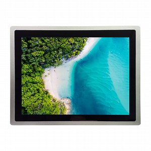 [Hot Item] 17 Inch Touch Screen Monitor Capacitive Resistance Industrial Fanless LCD Display Front Waterproof Embedded Touchscreen Monitor
