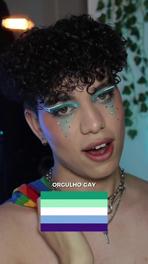 LGBT Pride Makeup Tutorial | Rainbow Flag Inspired Looks