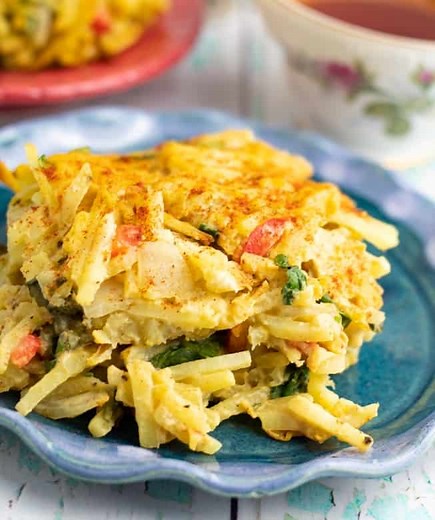 Vegan Hash Brown Casserole