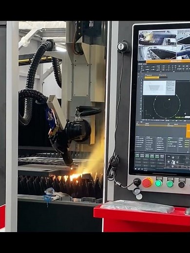 Sheet Laser Cutting Machine Testing in ACME Laser Factory CE Standard #acmelaser