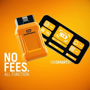Take control with bi-directional capabilities in the palm of your hand and absolutely no software fees ever. The GWSMARTBT gives you 23 pro service functions and leaves expensive costs behind. Learn more at gearwrench.com. | GEARWRENCH Tools
