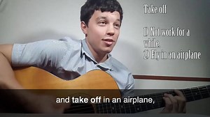 Hey everyone. Hope you had a great weekend. Here's a silly song I wrote in which I use the phrasal verb "Take off," in three different ways! SUBSCRIBE TO MY YOUTUBE CHANNEL: https://www.youtube.com/channel/UCXh_cAaKE9fupYuX81iVM0A | Jacob Teacher