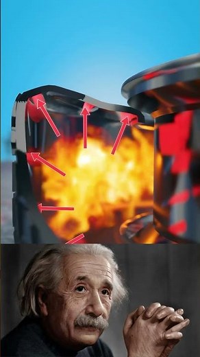 How the tire explosion trick works