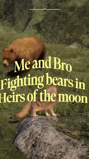 Gotta fight bears with Bro! Wishlist hiers of the Moon on steam! #indiegems #indierelease