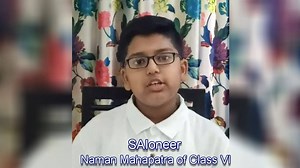 On the occasion of Hindi Divas, Naman Mahapatra of Class VI beautifully recites a poem, ‘Hindi meri pyari Hindi’…well done SAIoneer…Hindi Divas is celebrated annually on September 14, every year to celebrate the adoption of Hindi as one of the official language of India in the year 1949. #HindiDivas #OfficialLanguage | SAI International School