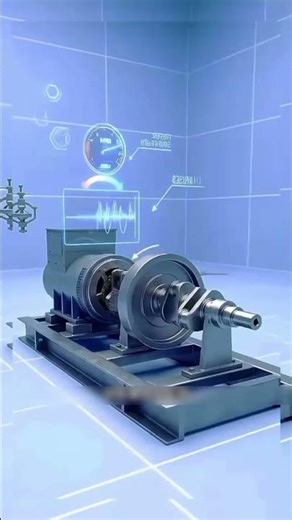 “What Happens When a Generator Overloads? 🤯 Smart Speed Control Explained”