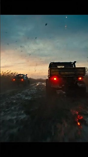 Epic Mud Bogging at Sunset! 🌅 Off-Road Trucks Conquer the Muck