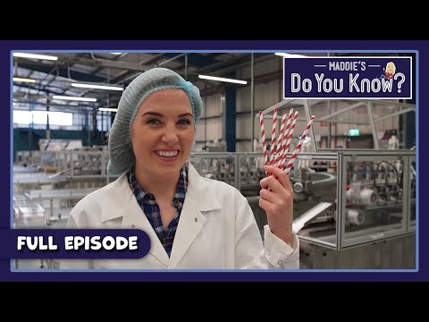 Road Sweeper and Paper Straw | Maddie's Do You Know 🔎 Series 4, Episode 9 | FULL EPISODE