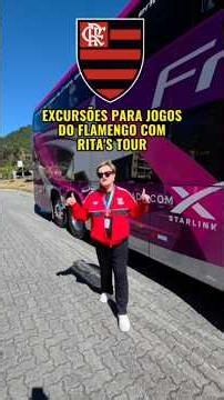 EXCURSÕES PARA OS JOGOS DO FLAMENGO NO MARACANÃ COM RITA'S TOUR #flamengo #futebol