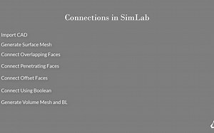 Mesh Connections in SimLab