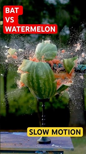 WATERMELONS EXPLODING IN SLOW MOTION