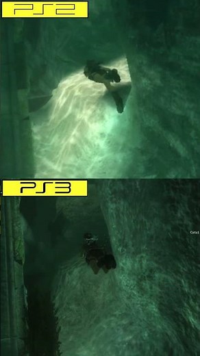 Tomb Raider Legend PS2 vs PS3 Graphics Comparison