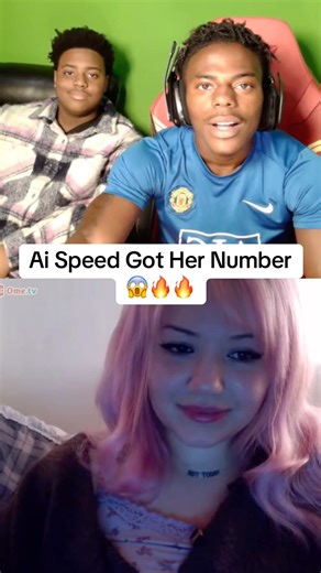 Ai Speed got her number #speed #ishowspeed #omehtv #Omegle #ai #troll #clip #stream #funny #viral